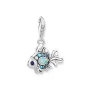 Buy Charm Pendant fish with blue stones silver by Thomas Sabo online - THOMAS SABO Australia