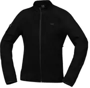 IXS 365-TMO 1.0 Ripstop Fleece Midlayer Functional Jacket, black, Size M for Men