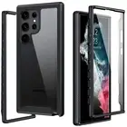 For Samsung Galaxy S22/23/24 Ultra Shockproof Hybrid Case Cover Screen Protector