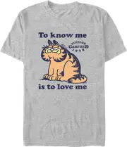 To Know Me Is To Love Me Garfield T-Shirt