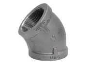 Anvil 8700126058 Black Malleable Iron 45 Degree Elbow 1/4 in. NPT Female