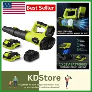 Handheld Electric Leaf Blower - Quick Charge, Lightweight, Perfect for Patios