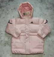 adidas 3-STRIPES DOWN JACKET kids children H45046 134 cm 8-9Y PRIMEGREEN