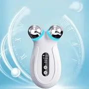 Microcurrent Facial Device, Face and Neck Lifting, Anti-Aging, Facial Roller Massager for Double Chin