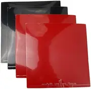 4 pcs Table Tennis Rubber Hard Sponge, Ping Pong Rubber Fast Attack, Reverse Adhesive Pingpong Rubber, Flexibility, good control