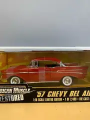 1/18 1957 CHEVY BEL AIR 1 OF 2499 LIMITED EDITION ERTL