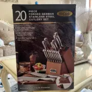 McCook® Kitchen Knife Sets,German Stainless Steel Knives Block Set with Bui