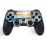 Skins Decal Wrap for PS4 / PS4 Pro Controller - sunset on beach