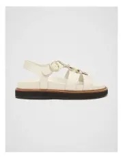 [Seed Heritage] Callie Caged Sandal in Cream