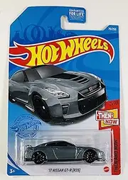 [Hot Wheels] 2021 - '17 Nissan GT-R (R35) - Gray - Then and Now 2/10 - 79/250