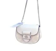 COACH Signature Leather Morgan CC Chain Strap Crossbody Bag- NWT