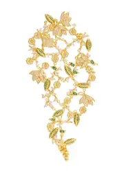 Zimmermann Bloom 12kt Gold-plated Single Drop Earring ONE SIZE