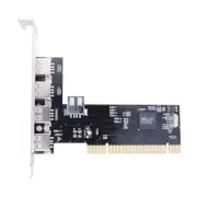 Comprehensive USB2.0 Expansion Card with 5Port Adapter Card for Desktop PC