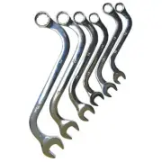 PT10171 - PkTool - 6pc METRIC Cr-V S-TYPE COMBINATION SPANNER SET