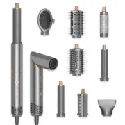 8 in 1 Hair Dryer Brush Set Air Hair Styler Curling Negative Ionic Foldable H...