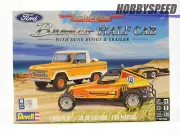 REVELL FORD BRONCO HALF CAB w/ DUNE BUGGY and TRAILER MODEL KIT RMX85-7228 NEW