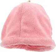 FRCOLOR Adjustable Fit Hair Cap Soft Plush Quick Dry Hair Towel for Boys and Girls Shower Cap Tub Hat Spa Accessory Travel Friendly