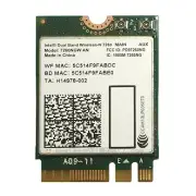 WIRELESS WIFI WLAN CARD INTEL 7260NGW-AN DUAL BAND 2.4Ghz&5Ghz 300M Bluetooth4.0