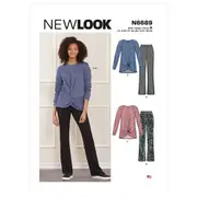 New Look Sewing Pattern N6689 6689 Misses' Sportswear