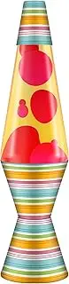 Lava Lamp 2493, Red Wax, Yellow Liquid, Decorative Base and Cap, Original 14.5 inch LAVA® Motion Lamp to Illuminate Your Mood
