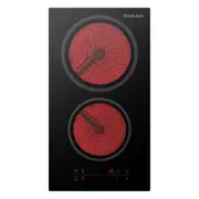 GASLAND chef Ceramic Cooktop 30cm 2 Burners Electric Glass Cooking Hob Touch Control