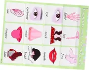 BUTIFULSIC Flip Chart Children Early Education Poster Learning Wall Charts English Learning Poster Children Wall Poster Alphabet Wall Chart Preschool Posters Teaching Tool