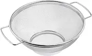 [Lurch] 210281 Standing Sieve with Sturdy Base Made of Stainless Steel Diameter 25 cm Silver