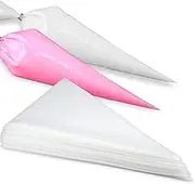 Pastry Piping Bags Anti Burst - Extra Thick 100 Pack Cake Decorating Bags, Disposable Icing Bags for Cakes, Cupcakes, Cookies & Frosting - Professional Baking Tools for Bakers (30cm, Thickened)