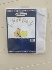 Herrschners PEARS Counted Cross Stitch Towels Pearl Edge Set Of 2 Kit #110651