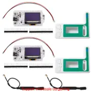 863MHz 928MHz ESP32 0.96" OLED WiFi LoRa V3 Board Type-C + LoRa Case