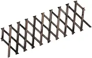 MINAOLULUS Outdoor Retractable Lattice Fence Panel Expandable Garden Decor for Plant Climbing Support and Wall Decoration Durable Pine Fence for Various Occasions