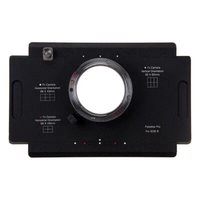 Fotodiox Canon EOS R RF RP Ra to 4x5 Large Format Sliding Mobile Adapter Plate