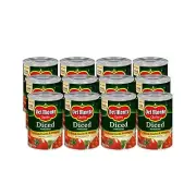 Canned Diced Tomatoes With Basil, Garlic, Oregano And No Added Salt, 1