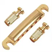 Tune-O-Matic Bridge Tailpiece Stop Bar For Epiphone LP Gibson SG Guitar GOLD y
