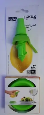 Lekue Citrus Sprayer Set Lemon Lime Spritzer Spray Twist & Spritz
