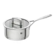 Zwilling Vitality 18cm Stainless Steel Sauce Pan w/ Lid Kitchen Cookware Silver