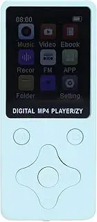 32GB MP4 Player with Bluetooth 5.0, 1.8 Inch HD Touch Screen Portable WiFi Streaming MP4 MP3 Music Player, HiFi Sound MP3 Player with Speaker and Camera (Blue)