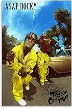 Tyler The Creator Poster Rapper Album Music Cover Poster Canvas Painting Wall Art Picture Home Decor Print For Bedroom Living Room Dorm Study Bar Office 12x18inch(30x45cm)