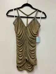 Sass & Bide Wonderful Pictures Rouched Beaded Top