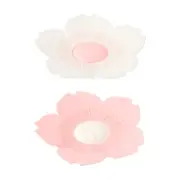 for Creative Soap Dish Plastic Flower Shaped Soap Box Plate Non-slip Draining Ho