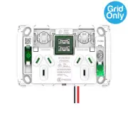 Clipsal Pro Double Powerpoint 10A + 2 USB Charger Grid | P3025USB2G