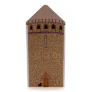 Cats Meow Village Rockford Tower Wood Special Commission Wilmingtom Wilm3