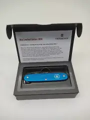 New 2020 Victorinox Aqua Blue Pioneer Alox Limited Edition with case Brand NEW