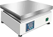 Lab Heater Plate, LED Microcomputer Electric Heating Plate Preheating Station, 2000W Stainless Steel Constant Temperature Heating Platform, Rework Heater Lab Plate