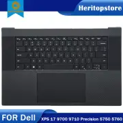 Dell XPS 17 9700 9710 Precision 5750 5760 Upper Case Palmrest Keyboard Touchpad
