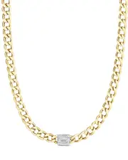 Ring Concierge 14K 0.44 ct. tw. Diamond Curb Chain Necklace