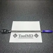 Snap-on Tools NEW DARK PURPLE 3/8" Drive Extra-Long Flex Head Ratchet FHLLFD80