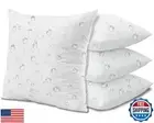 Yettbea Outdoor Waterproof 18x18 Throw Pillow Inserts Set of 4, Water-Resista