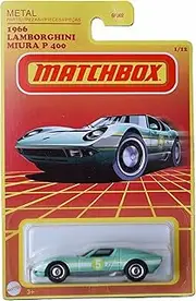 [Hot Wheels] Matchbox 1966 Lamborghini Miura P 400 Car Toy