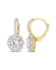 Rina Limor Gold 4.00 ct. tw. Sapphire Earrings